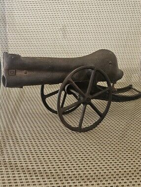 Cast Iron Antique  Cannon, Antique Cannon For Marbles